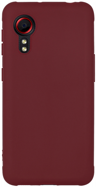 Samsung Galaxy Xcover 5 (SM-G525F) szilikon tok matt bordó
