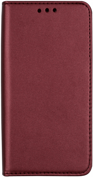 Huawei Y5 Prime 2018 (Y5 2018) oldalra nyíló flipes bőrtok asztali tartó funkciós bordó