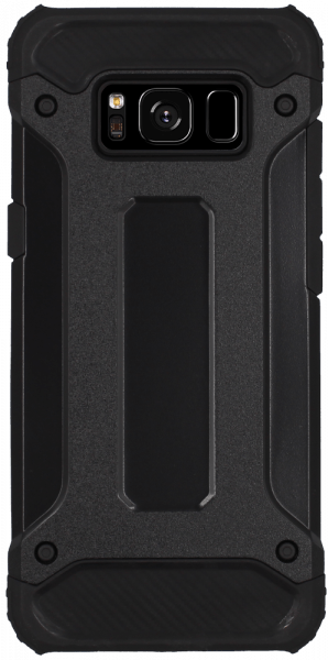 Samsung Galaxy S8 (G950) ütésálló tok légpárnás sarkas, hibrid Forcell Armor fekete