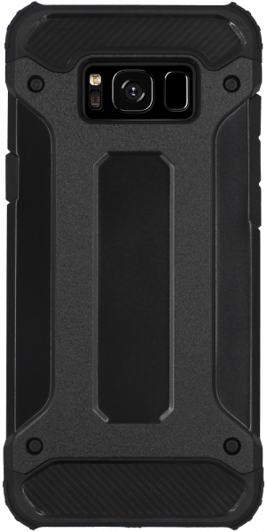 Samsung Galaxy S8 Plus (G955) ütésálló tok légpárnás sarkas, hibrid Forcell Armor fekete