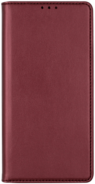 Samsung Galaxy S10 Lite (SM-G770F) oldalra nyíló flipes bőrtok asztali tartó funkciós bordó