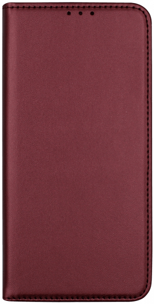 Samsung Galaxy M21 (SM-M215F) oldalra nyíló flipes bőrtok asztali tartó funkciós bordó