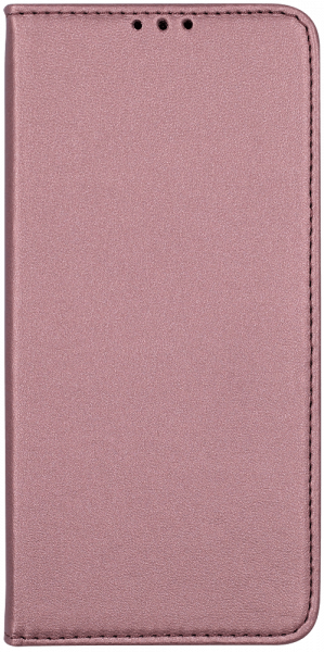 Huawei P40 Pro oldalra nyíló flipes bőrtok asztali tartó funkciós rozéarany