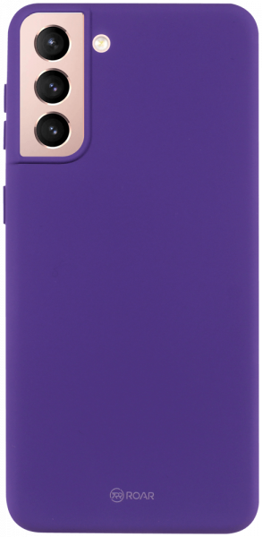 Samsung Galaxy S21 Plus 5G (SM-G996B) szilikon tok gyári ROAR lila