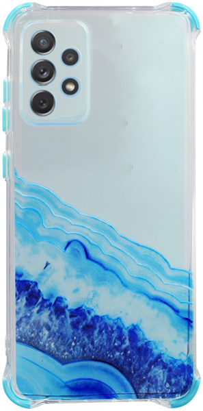 Samsung Galaxy A72 4G (SM-A725F) extra ütésálló Akvarell TPU telefontok