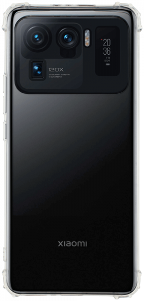 Xiaomi Mi 11 Ultra szilikon tok közepesen ütésálló légpárnás sarok kameravédővel átlátszó