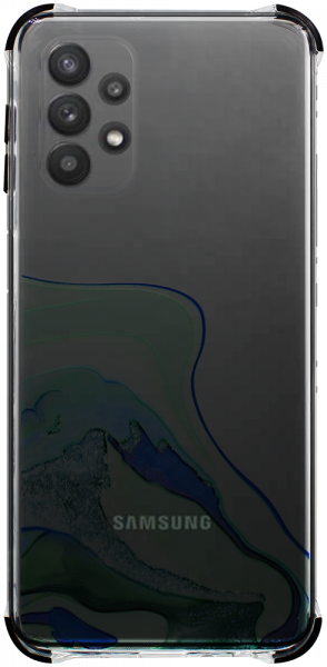 Samsung Galaxy A32 5G (SM-A326) extra ütésálló Akvarell TPU telefontok