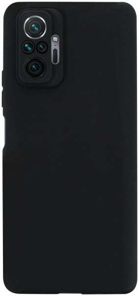 Xiaomi Redmi Note 10 Pro szilikon tok kameravédővel matt fekete
