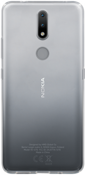 Nokia 2.4 szilikon tok átlátszó