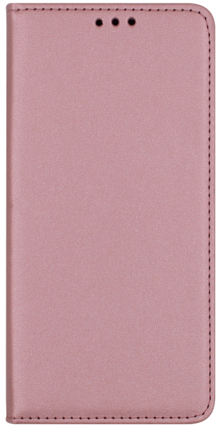 Xiaomi Redmi 9T oldalra nyíló flipes bőrtok asztali tartó funkciós rozéarany