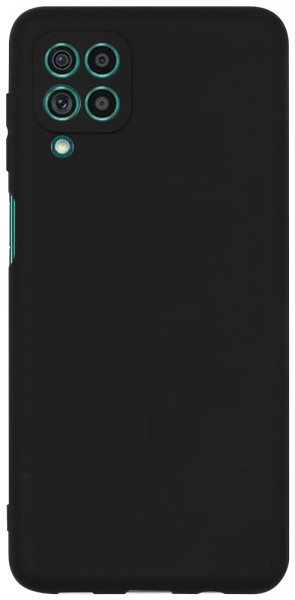 Samsung Galaxy M62 (SM-M625F) szilikon tok kameravédővel matt fekete