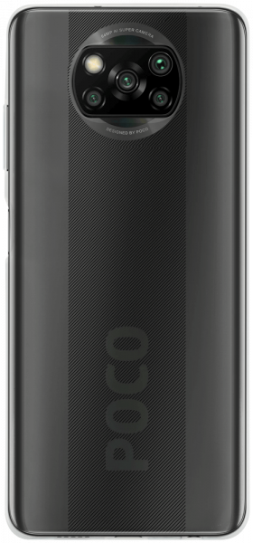 Xiaomi Poco X3 NFC szilikon tok átlátszó