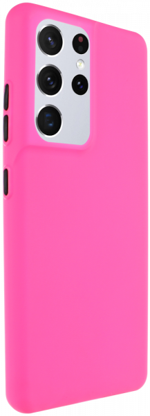 Samsung Galaxy S21 Ultra 5G (SM-G998B) szilikon tok rózsaszín