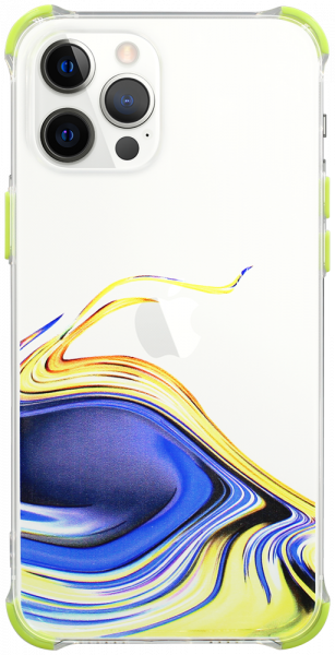 Apple iPhone 12 Pro Max extra ütésálló Akvarell TPU telefontok