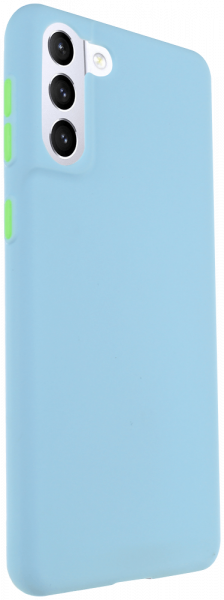 Samsung Galaxy S21 Plus 5G (SM-G996B) szilikon tok babakék