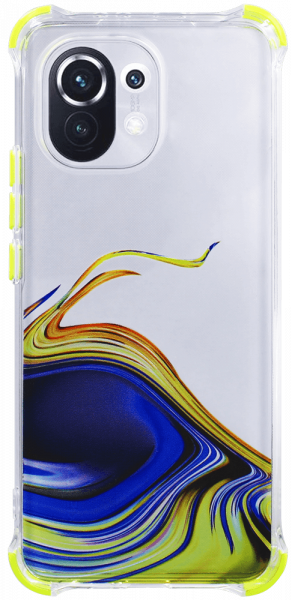 Xiaomi Mi 11 extra ütésálló Akvarell TPU telefontok