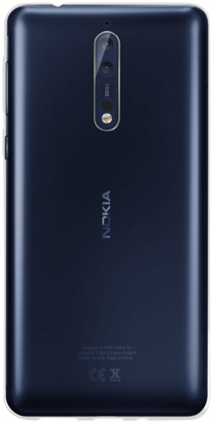 Nokia 8 szilikon tok átlátszó