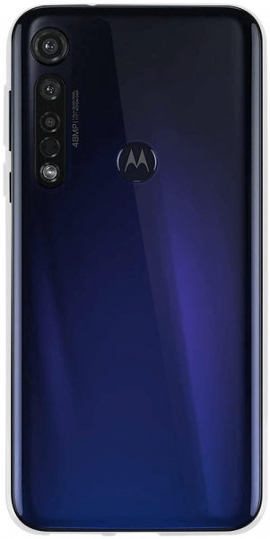 Motorola Moto G8 Plus szilikon tok átlátszó