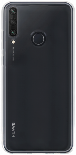 Huawei Y6P szilikon tok közepesen ütésálló átlátszó