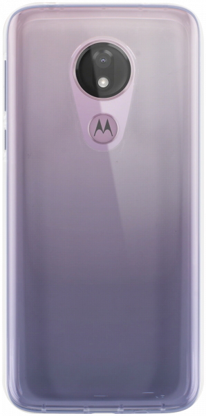 Motorola Moto G7 Power szilikon tok közepesen ütésálló átlátszó