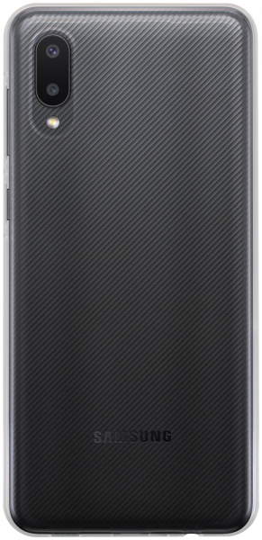 Samsung Galaxy A02 (SM-A022F) szilikon tok közepesen ütésálló átlátszó