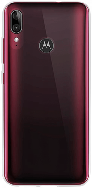Motorola Moto E6 Plus szilikon tok átlátszó