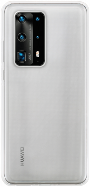 Huawei P40 Pro Plus szilikon tok közepesen ütésálló átlátszó