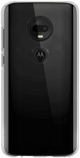 Motorola Moto G7 szilikon tok közepesen ütésálló átlátszó