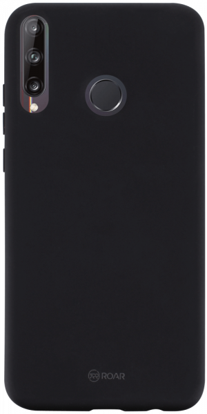Huawei P40 Lite E szilikon tok gyári ROAR fekete