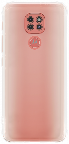 Motorola Moto G9 Play szilikon tok közepesen ütésálló légpárnás sarok átlátszó