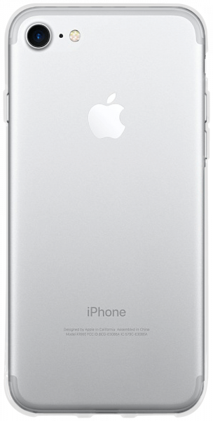 Apple iPhone 8 szilikon tok közepesen ütésálló átlátszó