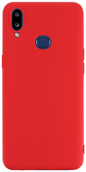 Samsung Galaxy A10s (SM-A107M) szilikon tok matt piros