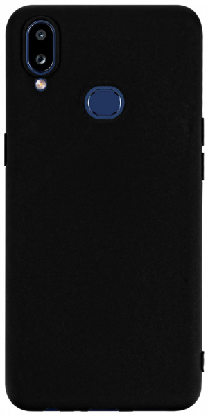 Samsung Galaxy A10s (SM-A107M) szilikon tok matt fekete