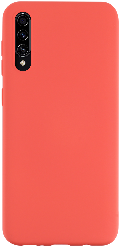 Samsung Galaxy A50s (SM-A507F) szilikon tok matt barackszínű