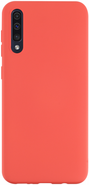 Samsung Galaxy A50 (SM-505) szilikon tok matt barackszínű