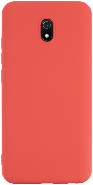 Xiaomi Redmi 8A szilikon tok matt barackszínű