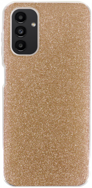 Samsung Galaxy A13 5G (SM-A136) szilikon tok csillogó hátlap arany