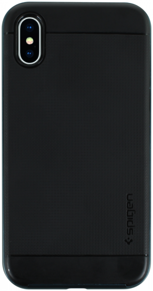 Apple iPhone XS szilikon tok gyári SPIGEN Neo Hybrid fekete