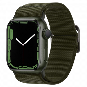 Apple Watch SE (40mm) szövetszíj SPIGEN Fit Lite khaki
