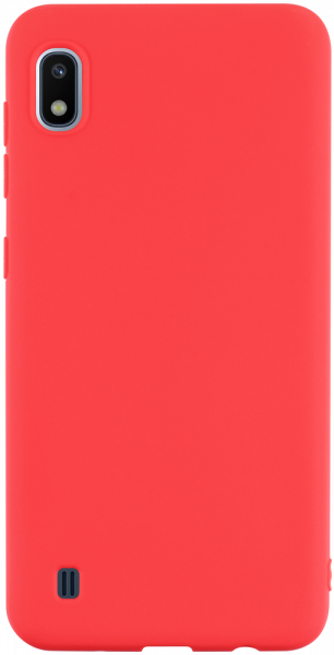 Samsung Galaxy A10 (SM-A105F) szilikon tok matt piros