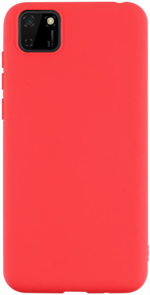 Huawei Y5P szilikon tok matt piros