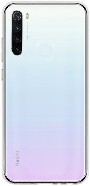 Xiaomi Redmi Note 8T szilikon tok közepesen ütésálló átlátszó