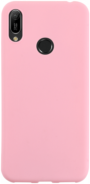 Huawei Y6 2019 (Y6 Prime 2019) szilikon tok babarózsaszín