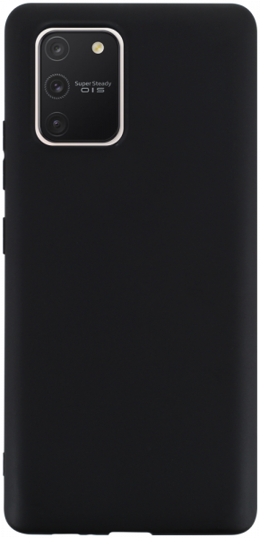 Samsung Galaxy S10 Lite (SM-G770F) szilikon tok matt fekete