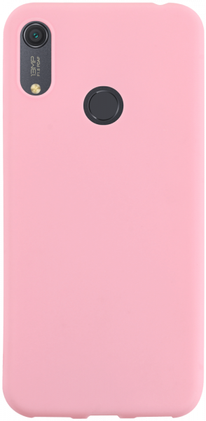 Huawei Y6s (2019) szilikon tok babarózsaszín