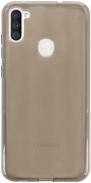 Samsung Galaxy A11 (SM-A115F) szilikon tok átlátszó füstszínű