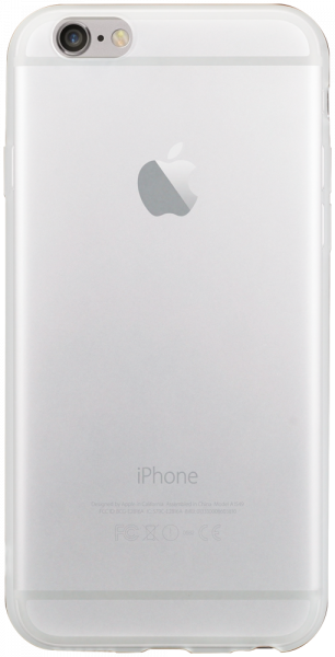 Apple iPhone 6 szilikon tok matt tejfehér