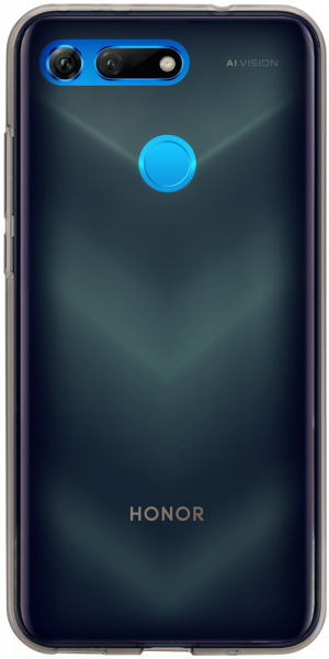 Huawei Honor View 20 szilikon tok átlátszó füstszínű