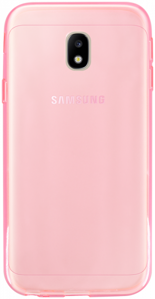 Samsung Galaxy J3 2017 (J330) szilikon tok ultravékony átlátszó rózsaszín