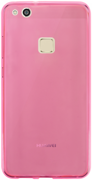 Huawei P10 Lite szilikon tok ultravékony átlátszó rózsaszín